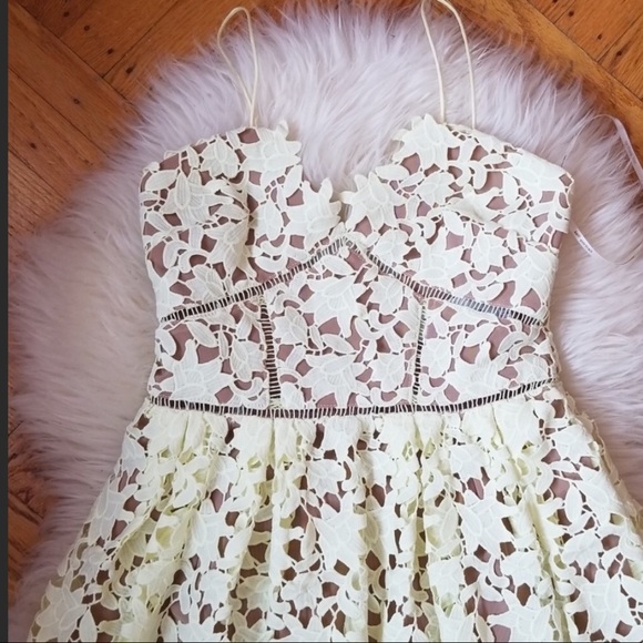 ❤️SOLD❤️ SELF PORTRAIT AZALEA LACE DRESS - Picture 5 of 7